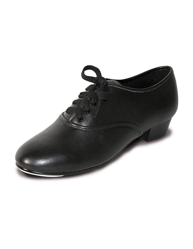 Roch Valley PBT Steppschuhe Jungen Mit Spitzenplättchen Oxford Tap Schuhe Schwarz