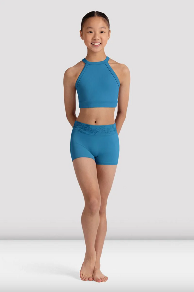 EMB Mesh Crop Top - CZ30008