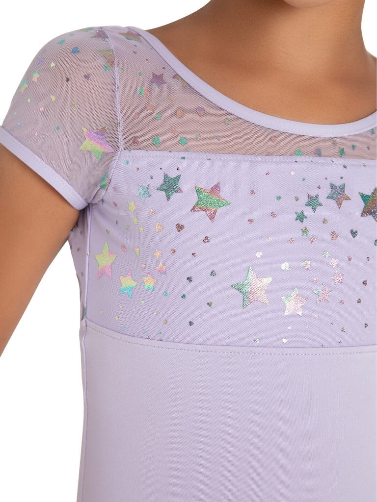 Galaxy Short Sleeve Leotard Capezio - 12105C