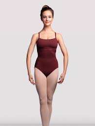 Adults Miro Weave Trim Camisole Leotard - L3597