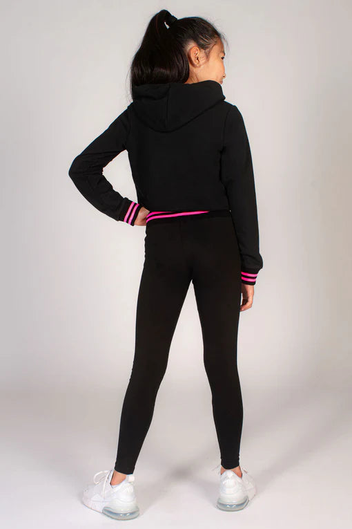 Stripe Rib Band Legging - Pineapple