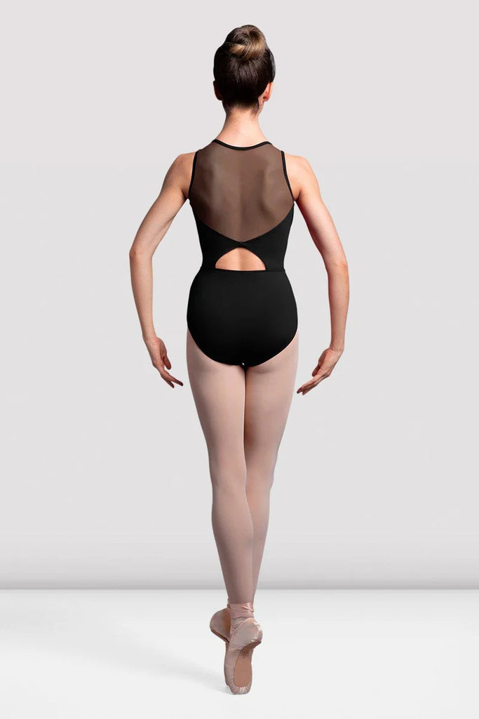 Adults Idalia Weave Trim Mesh Tank Leo - L3115