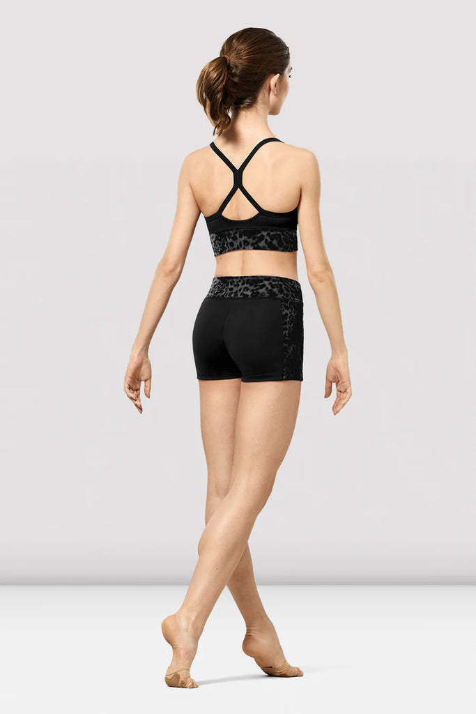 Adults Avianna Scoop Neck Print Mesh Top - FT5262