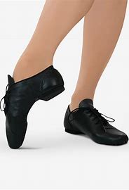 Lace Up Jazz Shoe Black Capezio UEJ1